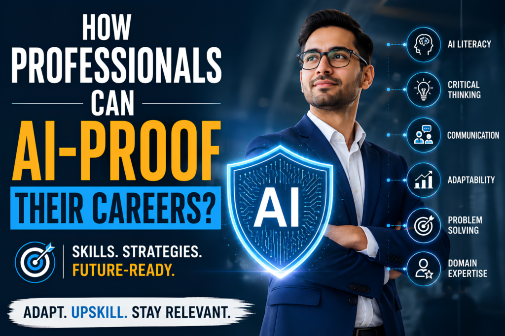how professionals can ai proof their careers