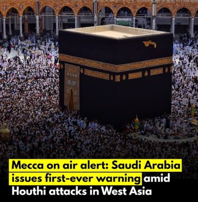 Saudi ArabiaIntercepts Drone Near Mecca Amid Rising Tensions